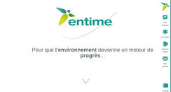 Desktop Screenshot of entime.fr