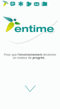 Mobile Screenshot of entime.fr